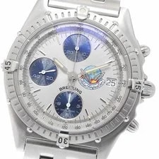 Breitling — Breitling A13048 Chronomat Blue Impulse 39mm Silver;Blue Automatic Chronograph — Watch — resale