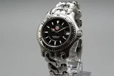 *Near * TAG Heuer S/el Professional WG1118 37mm Quartz From Japan 4