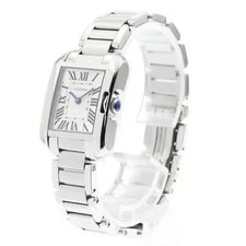 Cartier Tank Anglaise SM W5310022 23mm SS Silver #C5538 2