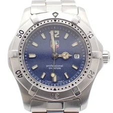 Tag Heuer — TAG Heuer 2000 Classic Quartz Blue Dial Genuine SS Belt WK1313 — Watch — resale