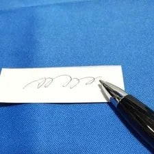 Officine Panerai Ballpoint Pen Black Silver Not for Sale From Japan 4