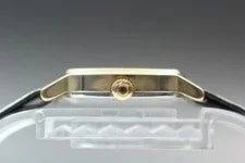 Omega Geneve Cal.625 Manual Winding Roman Gold Square Bracelet Near 4