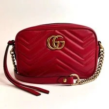 Gucci GG Marmont Mini Crossbody 448065 Zipper 2