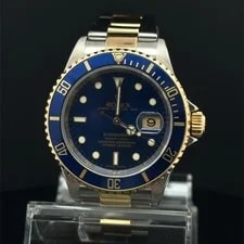 Rolex Submariner 16613 Blue Dial Steel & Gold Oyster 40mm 3