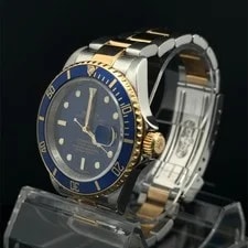 Rolex Submariner 16613 Blue Dial Steel & Gold Oyster 40mm 4