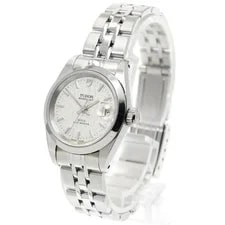 Tudor Princess 92400 25mm SS Silver Dial Automatic Date #C9327 2