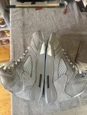 Jordan Air 5 High Top Lace-Up Athletic 4