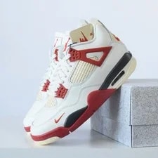 Air Jordan — Size 7.5 - Nigel Sylvester X Air Jordan 4 Retro OG SP After — Sneaker — resale