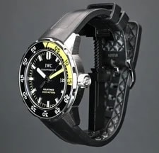 IWC Aquatimer IW356810 44mm Black Dial Rubber Strap 4
