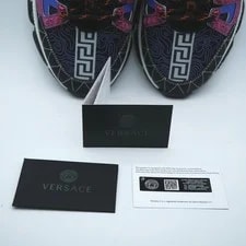 Versace Trigreca Greca Pattern DSU8094 Size 41 8 3