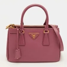 Prada — Prada Galleria Small Lux Double Zip — Handbag — resale