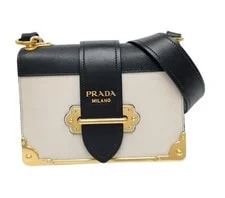 Prada — Prada Cahier Small Crossbody GHW — Handbag — resale