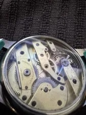 Patek Philippe Genève Mechanical Black Dial Turquoise Strap 3