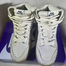 Nike SB Dunk High Prem. Hemp Waffle 2016 10M 313171-722 Chicken & Waffle No Box 4