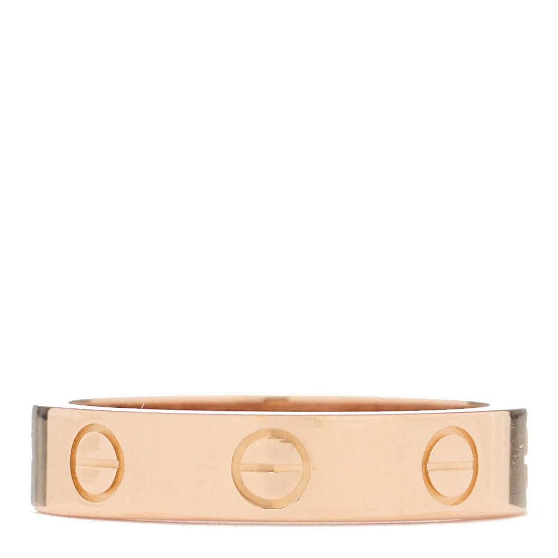 18K 4mm Love Wedding Band 49 5 3