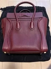 Unused Celine Luggage W 27cm H 27cm D 15cm Size Light 3