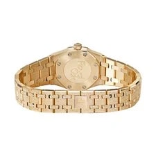 Audemars Piguet Royal Oak 23MM Gold Index Hour Markers Dial Yellow Gold 4