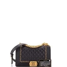 Chanel Boy Flap Bag Quilted Small 2