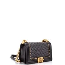 Chanel Boy Flap Bag Quilted Small 3