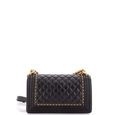 Chanel Boy Flap Bag Quilted Small 4