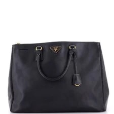 Prada — Prada Double Zip Lux Convertible XL — Handbag — resale