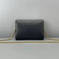 Auth Gucci GG Marmont Chain Wallet 4