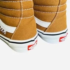 🛹 Vans Skate Sk8-Hi Golden Wheat BMX Popcush Shoes 🛹 4