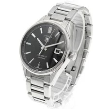 Tag Heuer — TAG Heuer Carrera Calibre 5 WAR211A-1 39mm SS Black #C8856 — Watch — resale
