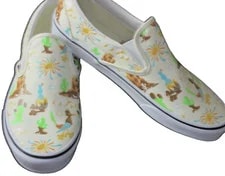Vans Classic Slip on Get Outdoors Marshmallow Shoes 4