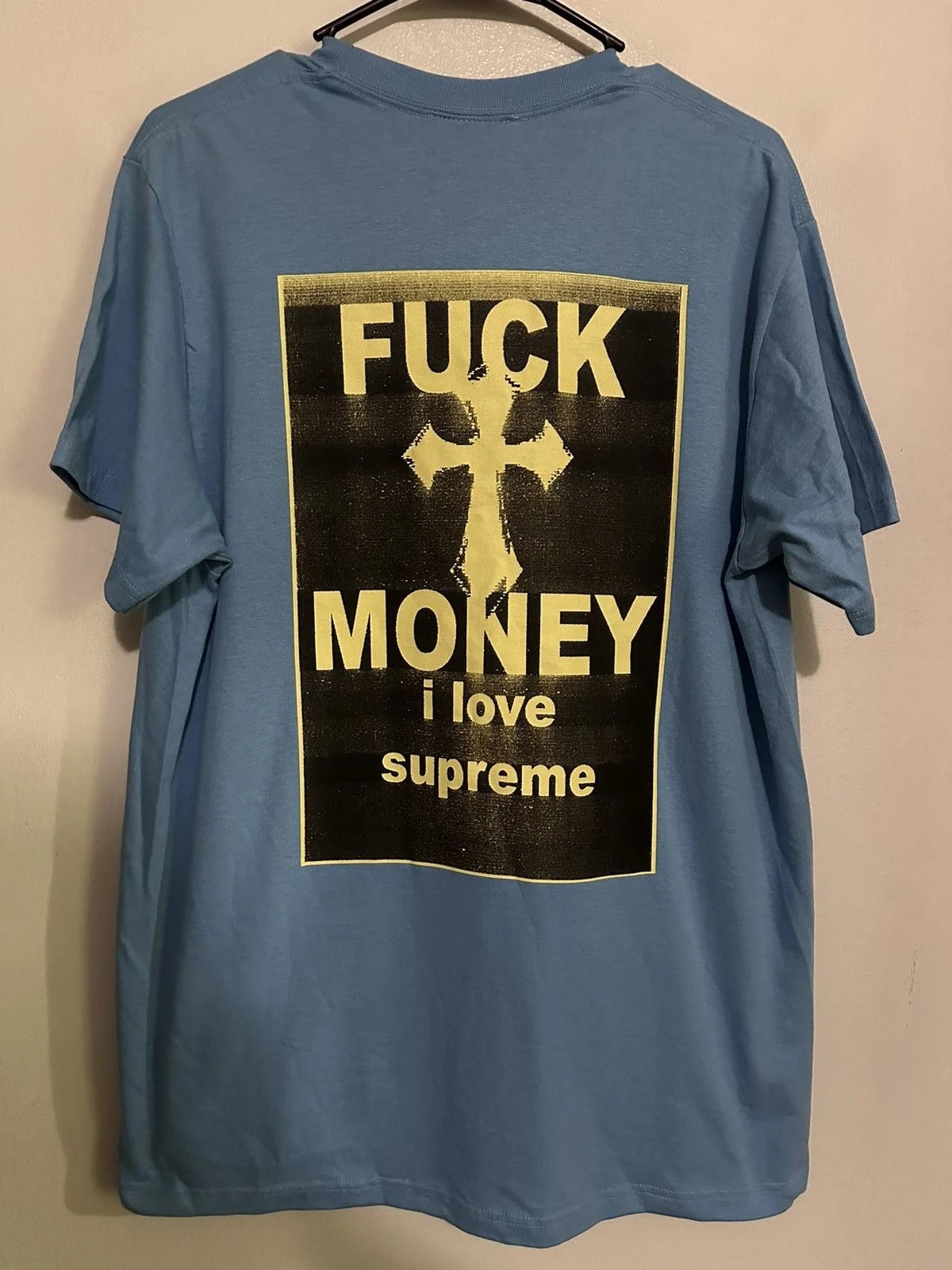 Supreme — Supreme Fuck Money Tee — streetwear — resale