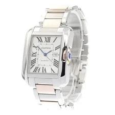 Cartier Tank Anglaise LM W5310037 Date Silver Dial Automatic Watch_808730 2