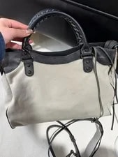 Authentic Balenciaga City in With Trim 4