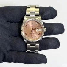 Rolex Oyster Perpetual Date 34mm Pink Dial Ref# 15210 2