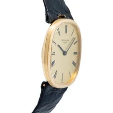 Patek Philippe Golden Ellipse 3548 Champagn Dial Yellow Gold Auto 27x32mm 4