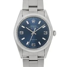 Rolex — Rolex Air-King 14000 34mm Stainless Steel Blue #WW2197 — Watch — resale