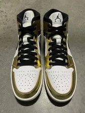 NEW Jordan 1 Mid SE Metallic Medal Olympic Retro -700 4