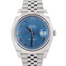 Rolex — Rolex Datejust 41mm Blue Dial Ref# 126334 — Watch — resale