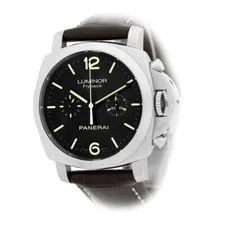 Panerai Stainless Steel 44mm Luminor 1950 Flyback PAM 361 Warranty Box Perfect 2