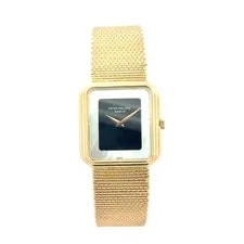 Patek Philippe Geneve 3851/1 Onyx Nacre Mother of Pearl 18k Yellow Gold 3