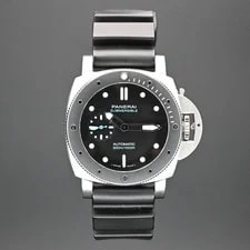 Panerai — Panerai Submersible PAM00683 42mm Black Dial Rubber Strap — Watch — resale