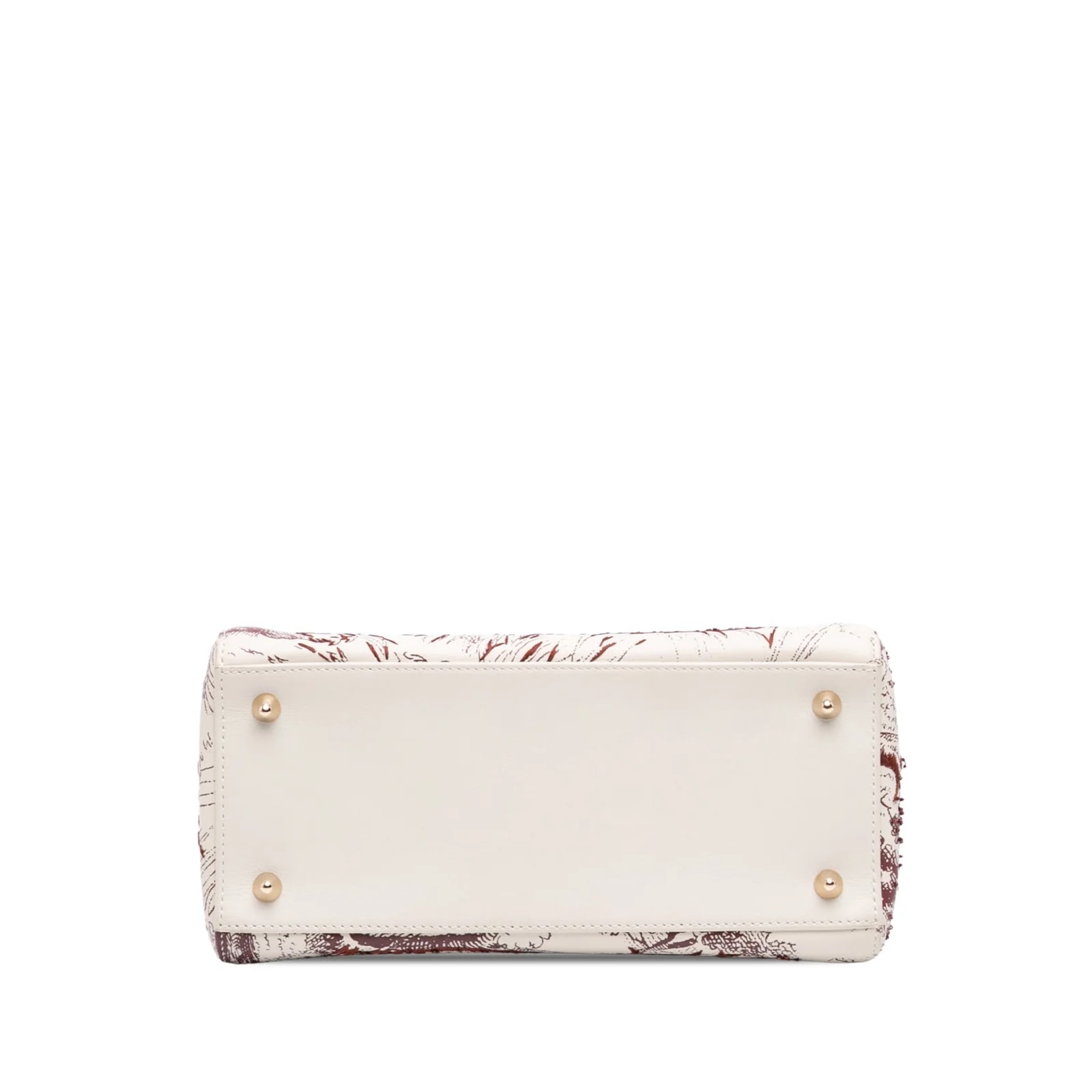 Medium Smooth Embroidered Beaded Lady Dior 3