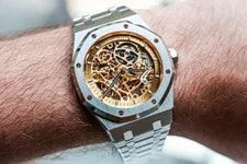 Audemars Piguet Royal Oak 41MM Double Balance Wheel Openworked Steel 15407ST 2