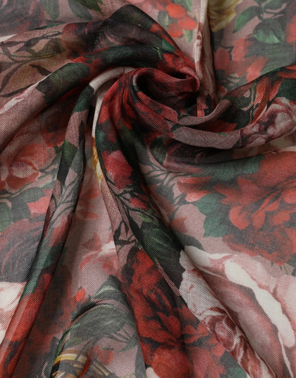 Dolce & Gabbana Floral Square Stole Scarf 3