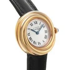 Cartier Trinity W1015045 Silver Case Size 27 X 27 Mm #7107 3