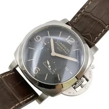 Panerai Luminor 1950 3 Days GMT Automatic SS Black Dial #OK786 4