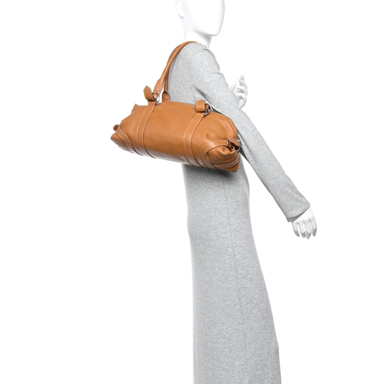 Soft Calf Top Handle Satchel 2