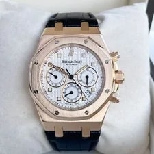 Audemars Piguet — Audemars Piguet Royal Oak 39mm Chronograph 18k Rose Gold 26022OR — Watch — resale