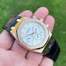 Audemars Piguet Royal Oak 39mm Chronograph 18k Rose Gold 26022OR 3