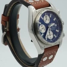 Breitling Chronomat Evolution A13356 Black Bezel Top Condition Diamonds 3