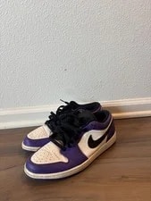 Air Jordan — Size 10.5 - Air Jordan 1 Low Court — Sneaker — resale